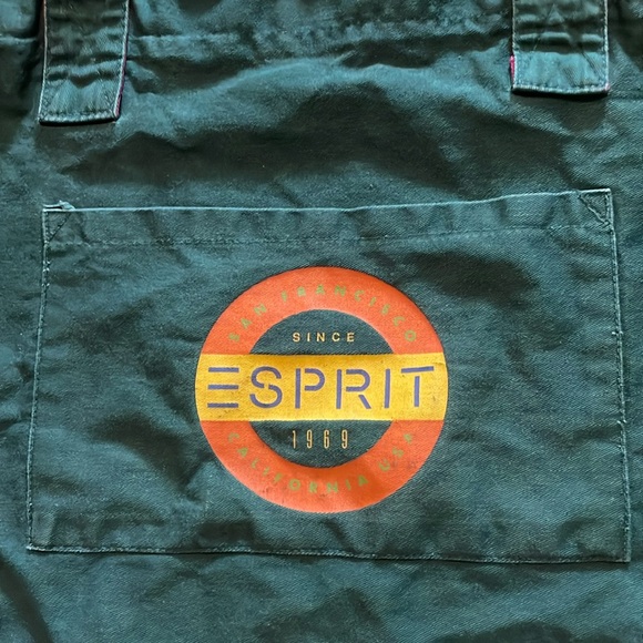 Vintage Espirit Sportiv green book/sport bag. Strong shoulder straps. - Picture 2 of 7